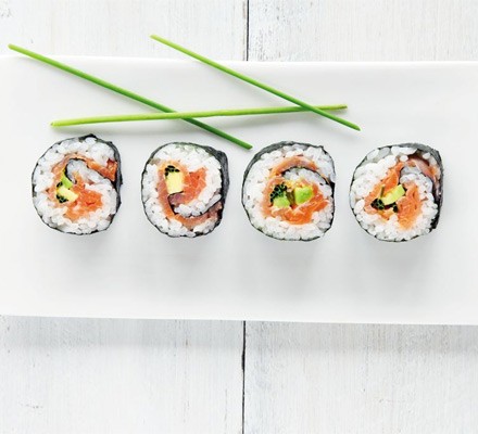 Delicious Salmon and Avocado Sushi Roll Recipe for Healthier Eating