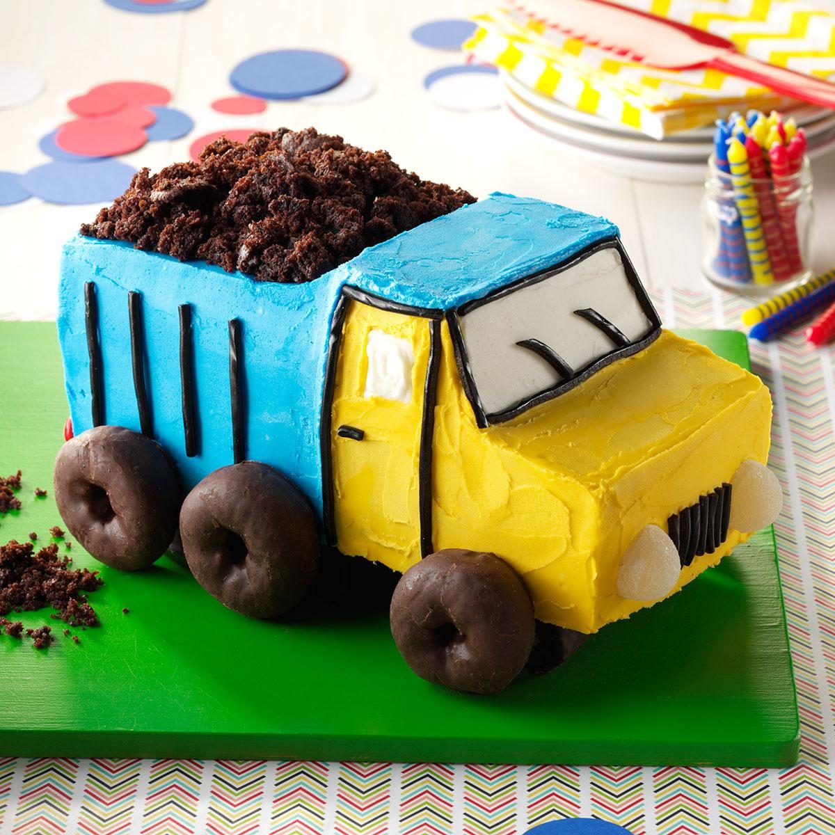 Epic Birthday Truck Cake Tutorial: Create a Dump Truck Cake at Home