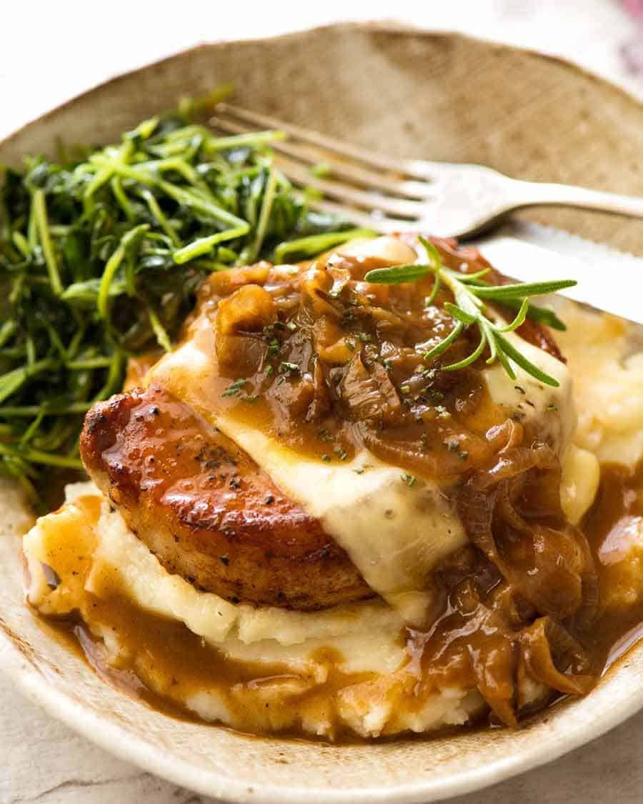 Delicious Smothered Pork Chops with Onion Soup Mix Recipe