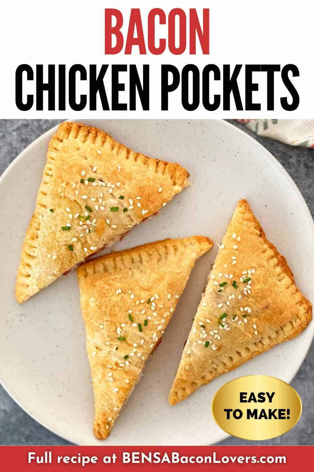 Easy Recipe for Delicious Chicken Pockets – Perfect for Dinner