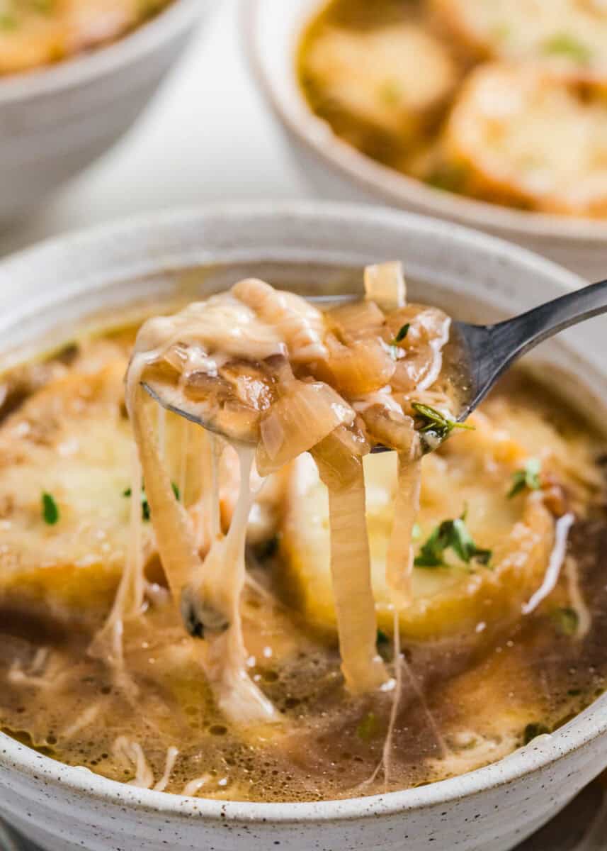 How to Make French Onion Beef Noodle Soup with Rich Broth and Caramelized Onions