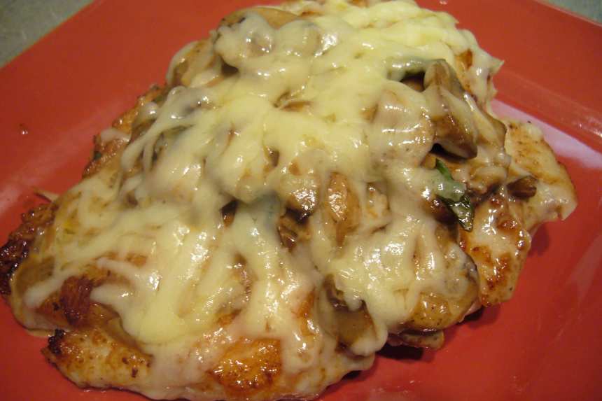 chicken with gruyere