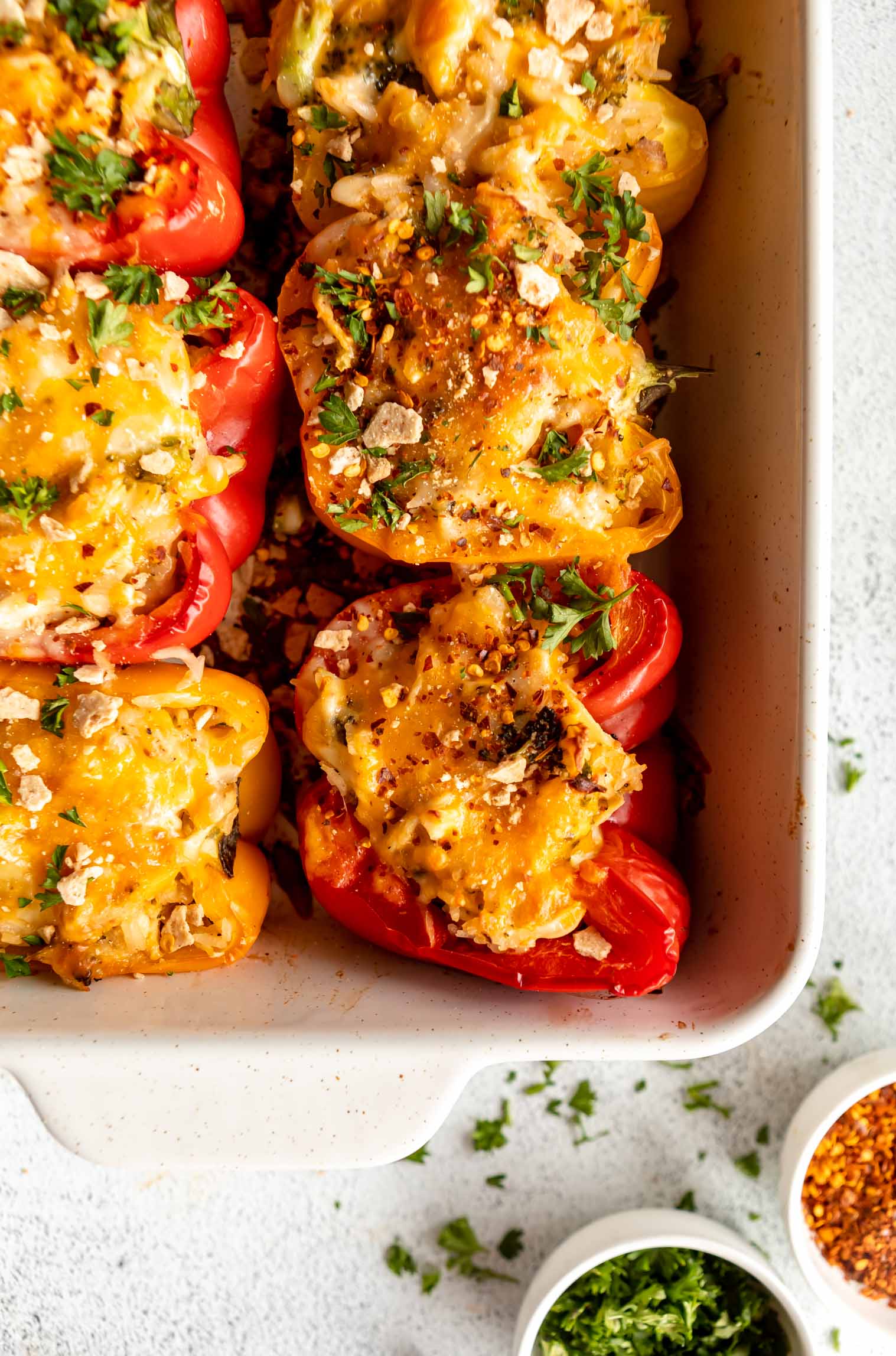 Chicken and Rice Stuffed Peppers – Healthy & Flavorful Dinner Idea