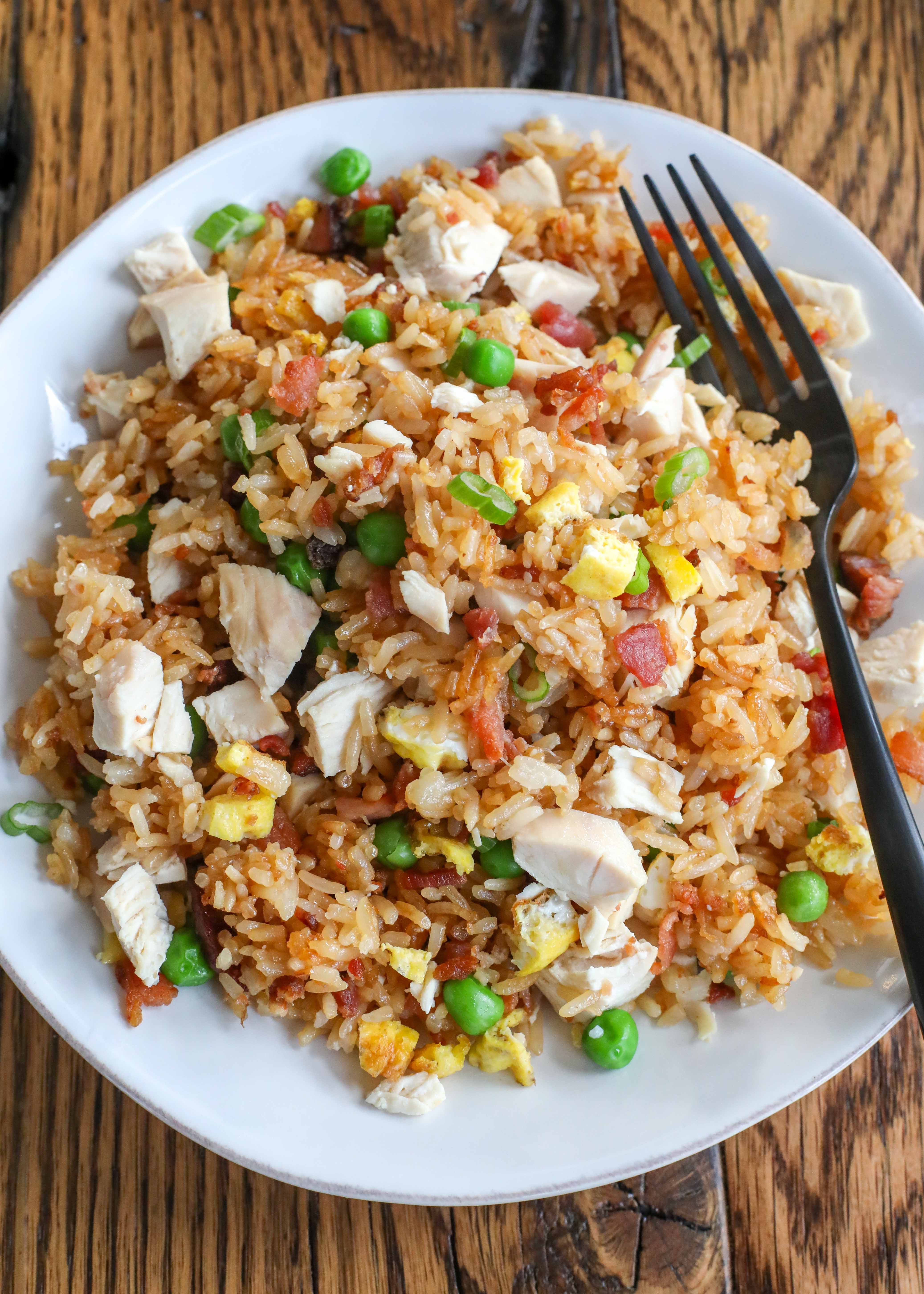 Delicious Chicken and Bacon Rice Recipe for a Balanced Meal