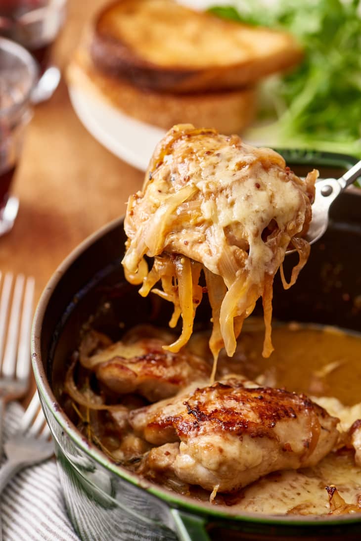 chicken with gruyere